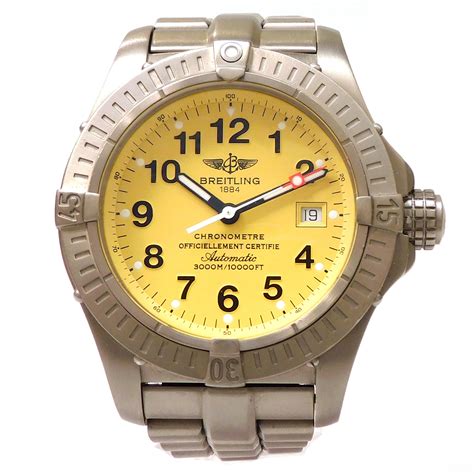 breitling avenger e17370|breitling avenger e17370 titanium.